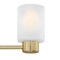 Westinghouse Chandelier 60W 3-Light Sylvestre Champagne Brass Frosted Glass 6126900 - alternate 3